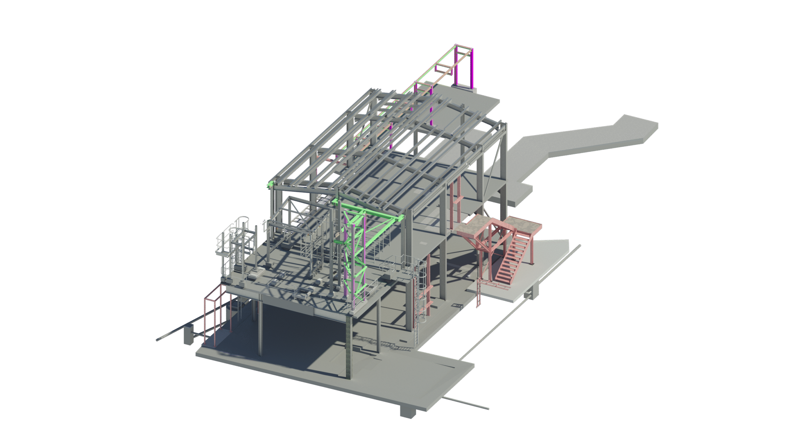 BIM 3D render